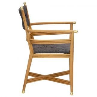 KELMSCOTT ARM CHAIR IN BLACK