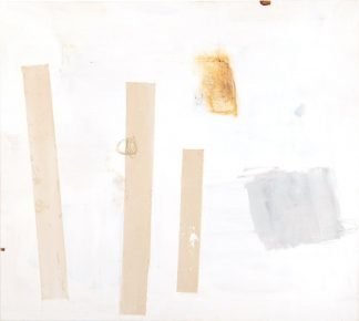 PLANK STUDY #2 IN RAW CANVAS