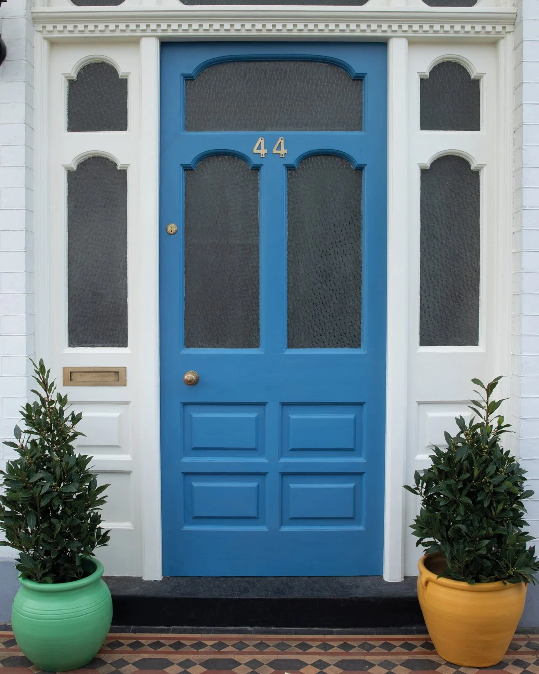 ultra marine blue front door